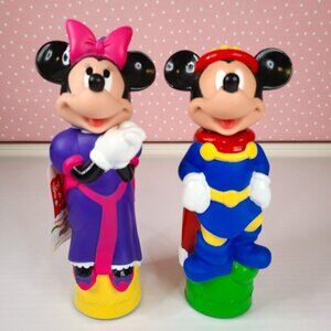1997 Mickey & Minnie Mouse Bubble Bath  NWT